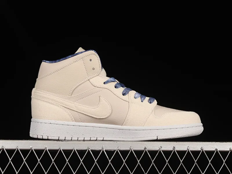 All categories Air Jordan Jordan series basketball shoes Air Jordan 1 Mid Air Jordan 1 Mid SE "Sanddrift" AJ1 Joe 1 rice white Chinese basketball shoes DM9126-104